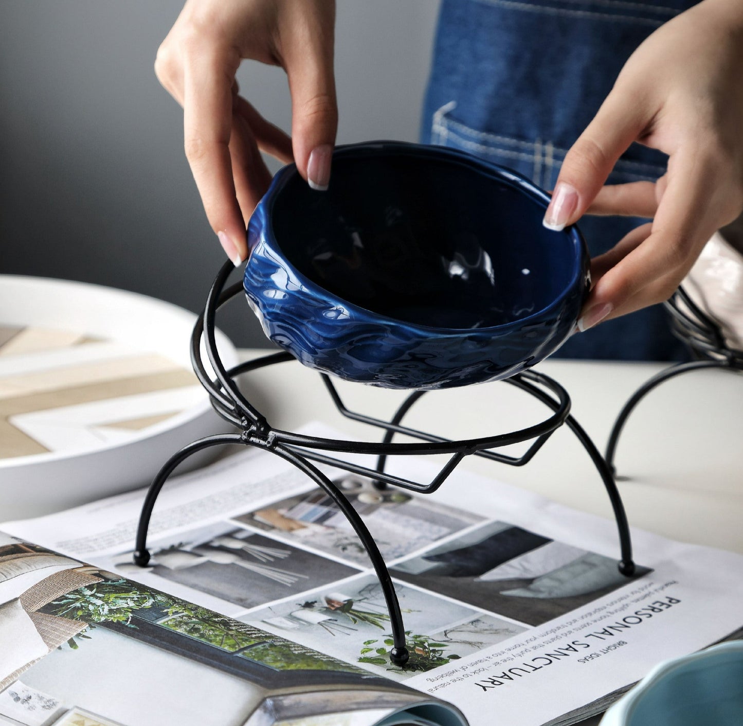 Whisker's Delight: The Purr-fect Cat Bowl