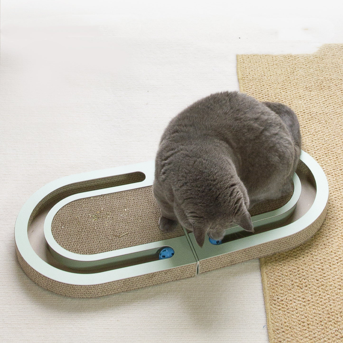 The PurrPlay Foldable Cat Scratcher